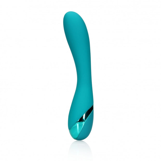 Vibratore vaginale Smooth Silicone G-Spot Vibrator Teal Blue