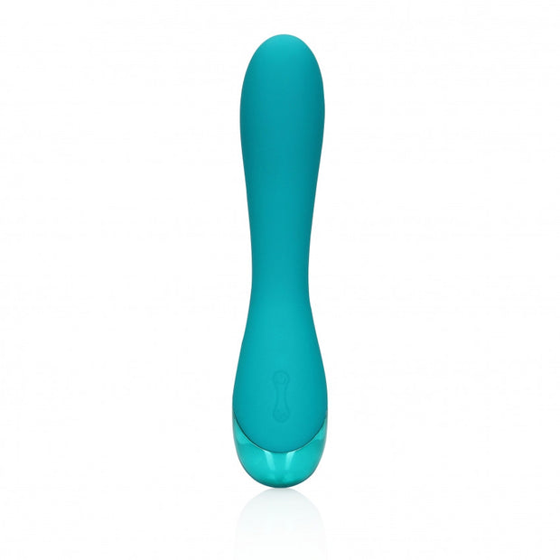 Vibratore vaginale Smooth Silicone G-Spot Vibrator Teal Blue