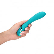 Vibratore vaginale Smooth Silicone G-Spot Vibrator Teal Blue