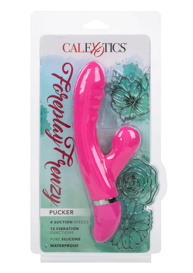 Vibratore vaginale succhia clitoride Foreplay Frenzy Pucker