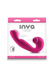 Vibratore vaginale succhia clitoride INYA Symphony pink