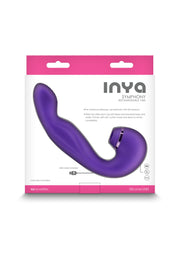 Vibratore vaginale succhia clitoride INYA Symphony purple